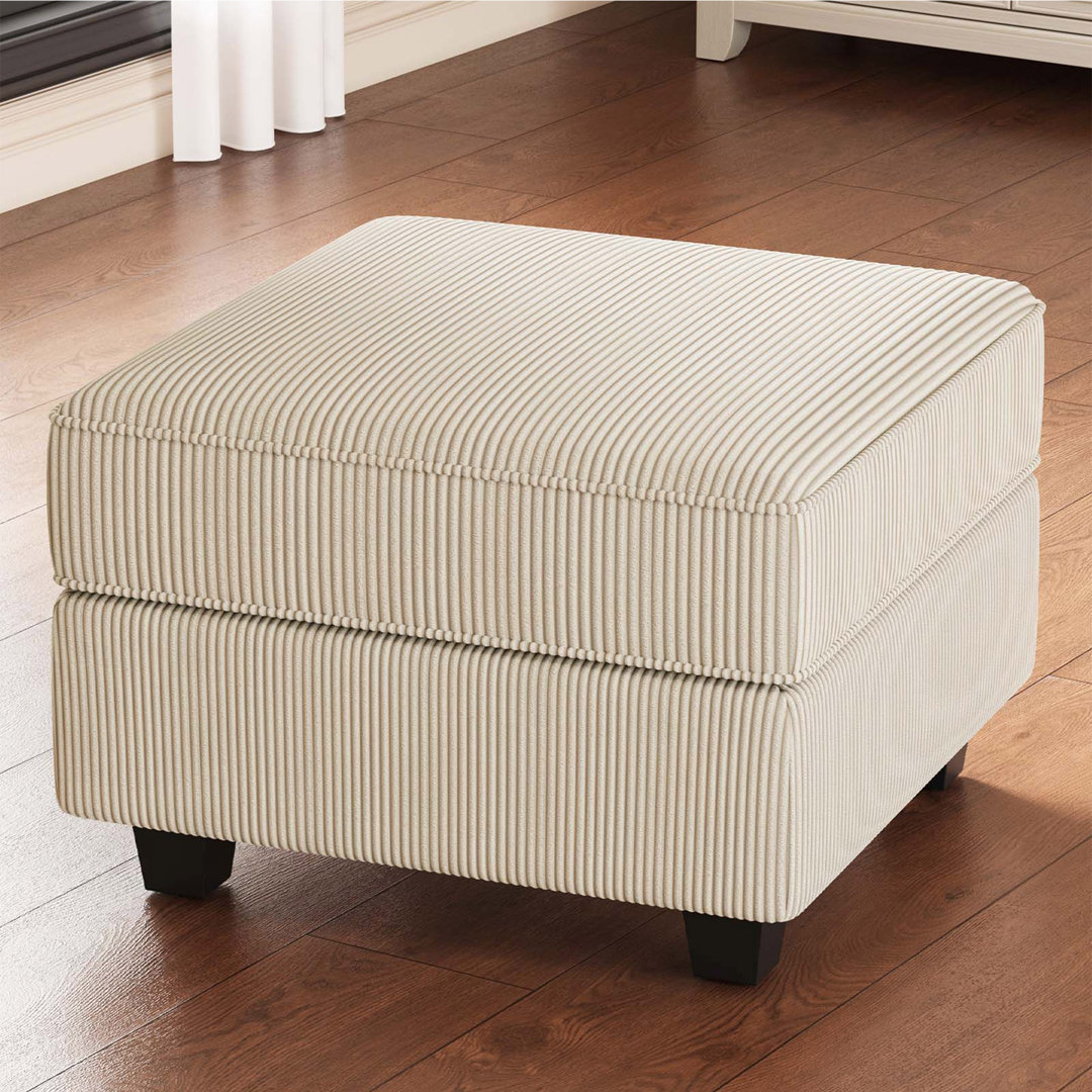 Nairoby 26.4'' Wide Upholstered Storage Ottoman Footstool Module Part for Sectional Sofa